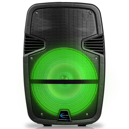 Technical Pro Rechargeable Bluetooth LED Active Wireless Loudspeaker