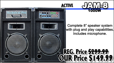 JAM 8 Banner