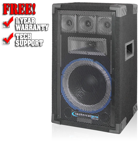 Technical Pro VRTX10 DJ Speaker