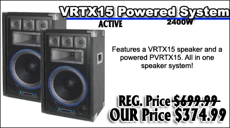VRTX15 Powered System