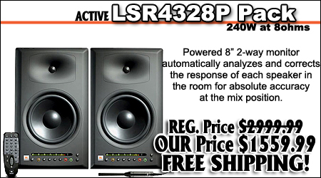 JBL LSR4328 Pack Monitor Speakers