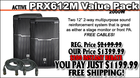 PRX612m Value Pack