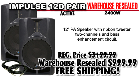Impulse 12D Warehouse Resealed Pair