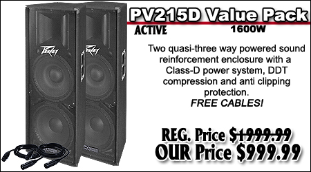 PV215D Powered Speaker