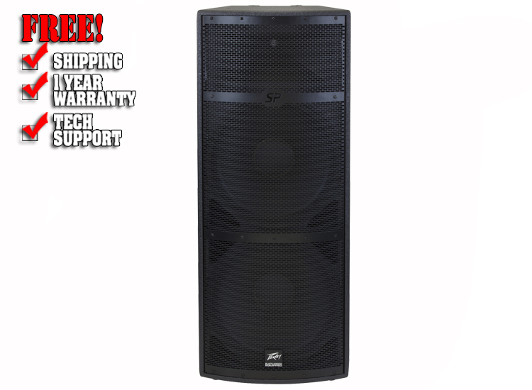Peavey SP 4P 2x15 inch Quasi 3-Way PA Speaker