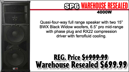 SP6 Warehouse Resealed