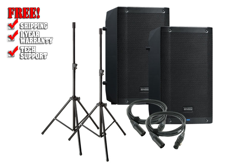 PreSonus Air10 1200W 10" Powered Speaker Value Pack
