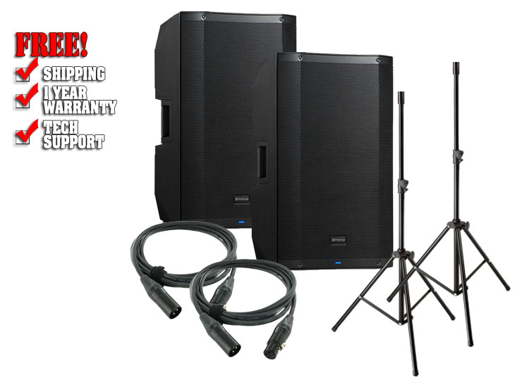 PreSonus Air15 1200W 15" Powered Speaker value pack