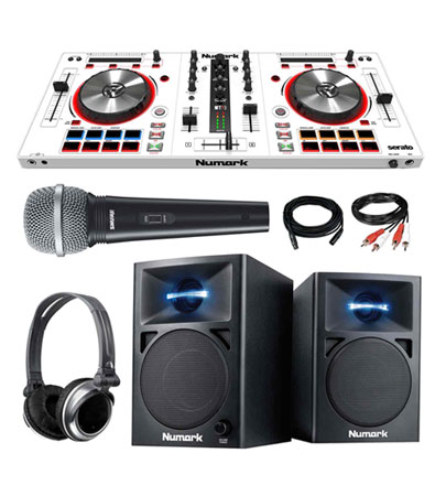 Numark MixTrack Pro III *LImited Edition* in White Starter Package