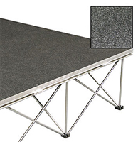 Carpeted Staging