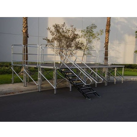PRO-STAGE 192 SQUARE FOOT STAGE - 12 FEET X 16 FEET STAGE SYSTEM