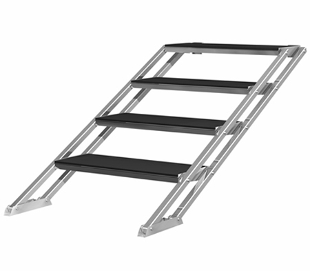PRO-STAGE Four Steps Adjustable Stairs