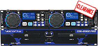 VocoPro CDG8900 Pro Rack Mount CD & Karaoke Player