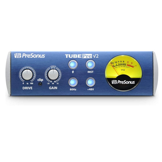  Presonus TubePre v2 Tube Preamplifier DI Box  