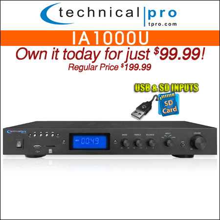 Technical Pro IA1000U