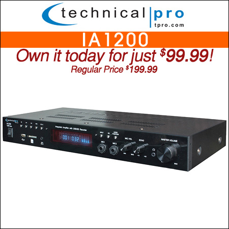 Technical Pro IA1200