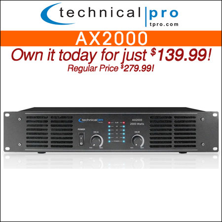  Technical Pro AX2000