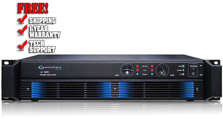 Technical Pro LZ8000 Amplifier