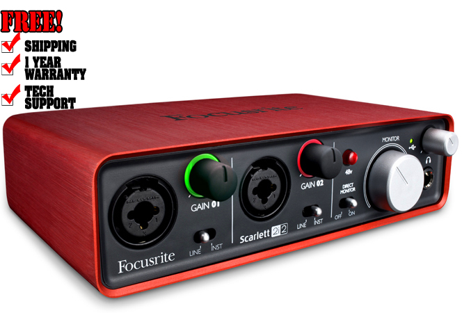 Focusrite Scarlett 2i2