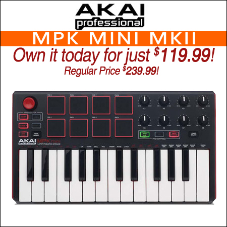 Akai MPK Mini mkII 