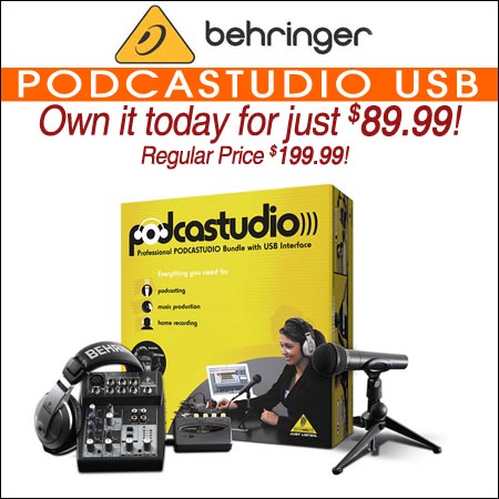 Behringer Podcastudio USB