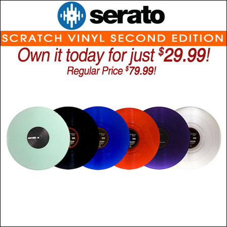 Rane Serato Scratch Vinyl Second Edition