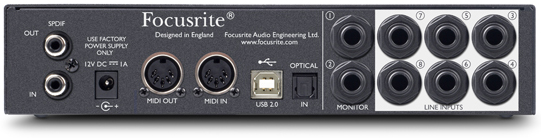 Focusrite Scarlett 18i6