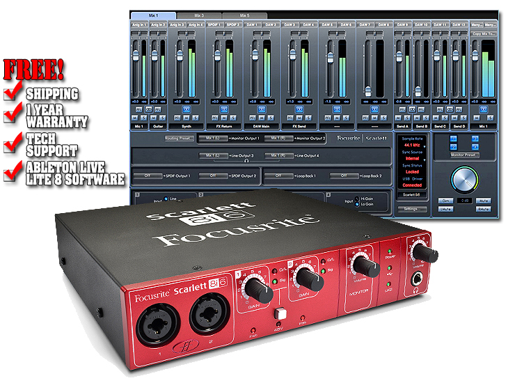 Focusrite Scarlett 8i6