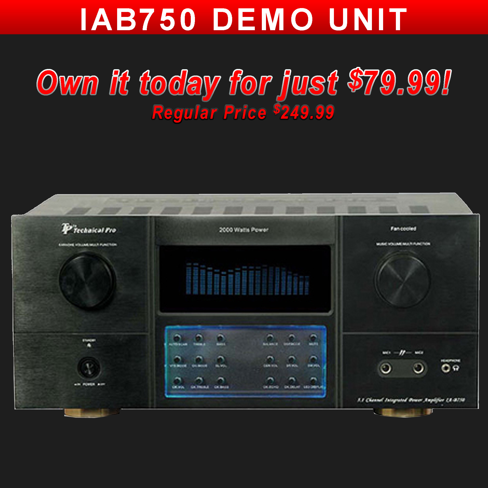 Technical Pro IAB75 Demo Unit