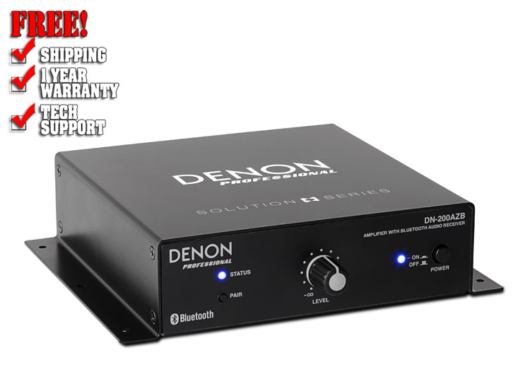 Denon Pro DN-200AZB Stereo Bluetooth Audio Receiver | Bluetooth