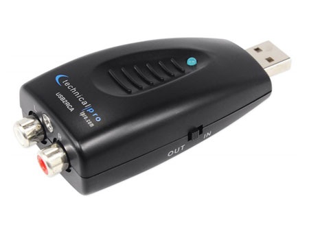 TECHNICAL PRO USB to RCA Audio Converter
