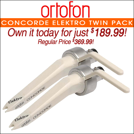  Ortofon Concorde Elektro Twin Pack