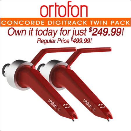 Ortofon Concorde DigiTrack Twin Pack