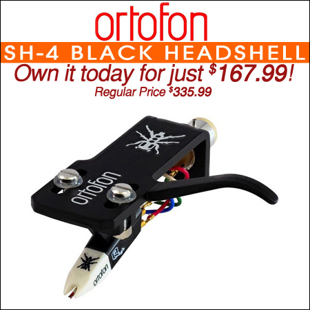  OM Q.Bert pre-mounted on SH-4 Black headshell 