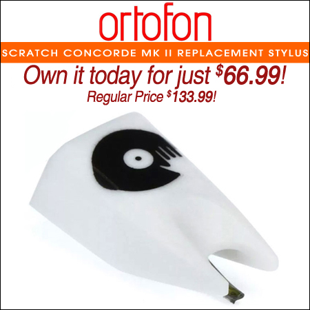 Ortofon Scratch Concorde Mk II Replacement Stylus