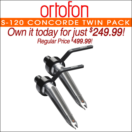  Ortofon S-120 Concorde Twin Pack