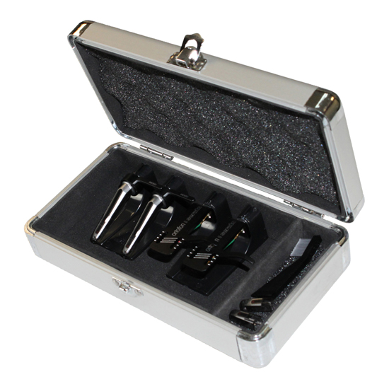 Odyssey kCC4PR2SL KROM Series Silver PRO2 Case for Four Turntable Needle Cartridges