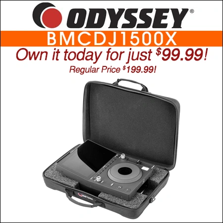 Odyssey BMCDJ1500X Case for AlphaTheta CDJ-1500X