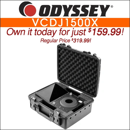 Odyssey VCDJ1500X Watertight Case for AlphaTheta CDJ-1500X