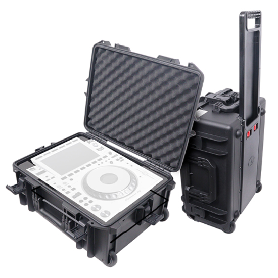 ProX XM-CDHW UltronX Watertight Case Holds CDJ-3000 and 12" Mixers with Handle and Wheels