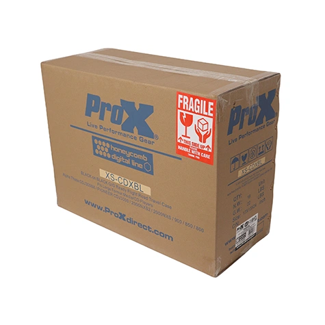 ProX XS-CDXBL Black ATA Flight Case for CDJ-3000X/CDJ-3000