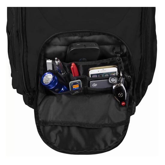 Odyssey BPBACKTRAKXL DJ Backpack Black