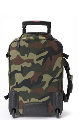 Magma DIGI Carry-On Trolley, Camo-Green/Red