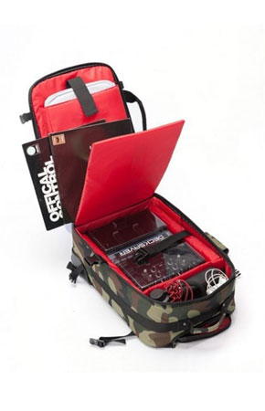 Magma DIGI Carry-On Trolley, Camo-Green/Red