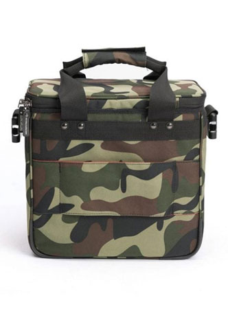 Magma LP-Bag 50, Camo-Green/Red