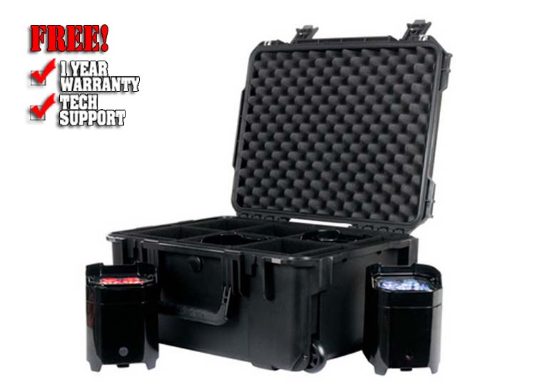 Element PC6 Case Holds 6 Element Par Lights