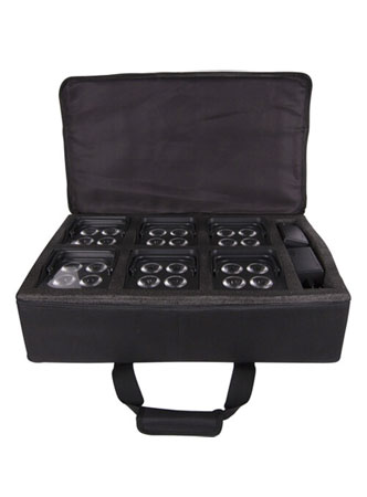 ColorKey Carrying Case for 6 MobilePar Mini Hex 4 Lights