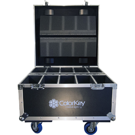 ColorKey Roadcase 610 for Ten MobilePar Hex 6 Lights (Black)