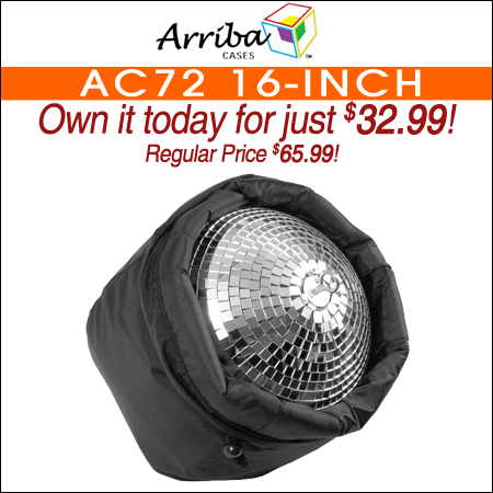  Arriba AC72 16-Inch Mirror Ball Bag 