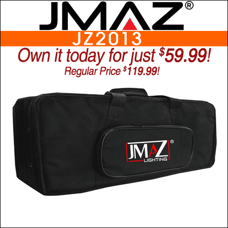  JMAZ Lighting JZ2013 4 Unit Transport Bag for Versa Flex Par